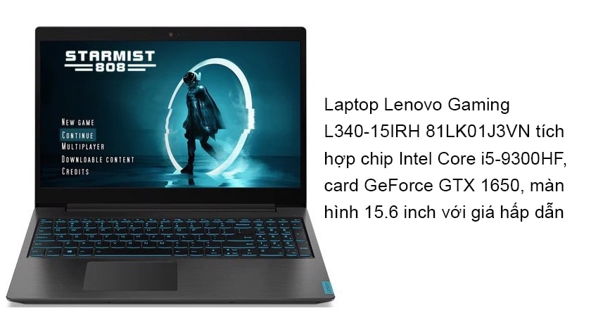 Laptop Lenovo Gaming L340-15IRH 81LK01J3VN