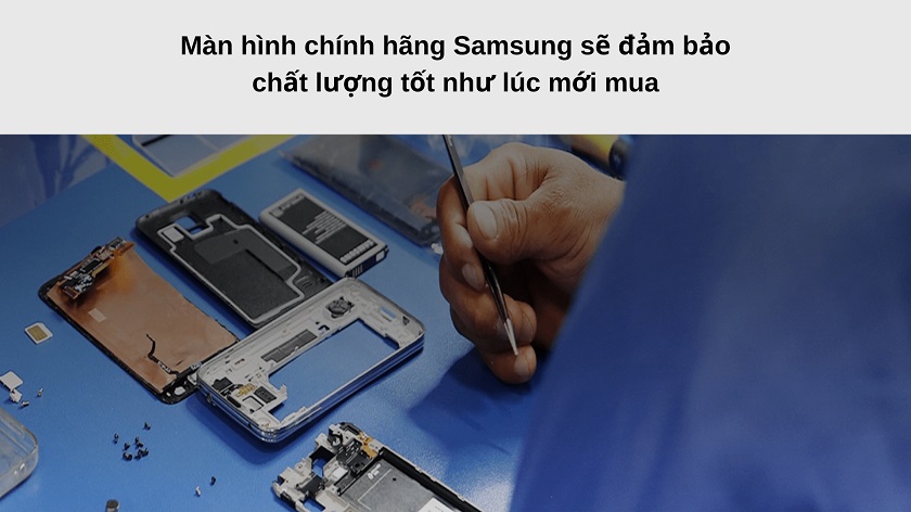 Màn hình Super AMOLED chính hãng từ Samsung