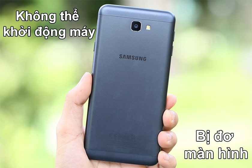 Dấu hiệu và cách khắc phục Samsung J7 Prime bị treo