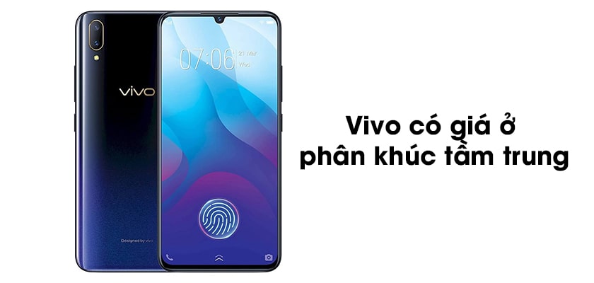 Điện thoại Vivo giá bao nhiêu