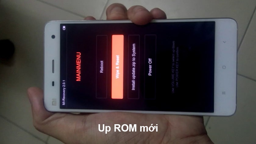 Cách khắc phục Xiaomi Redmi Note 4 bị treo logo?