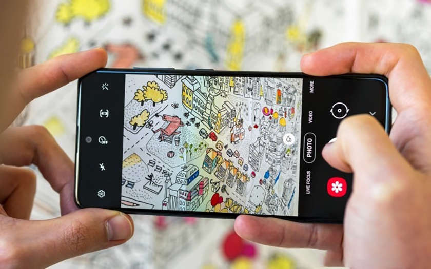Đánh giá khả năng quay video trên Galaxy A52.