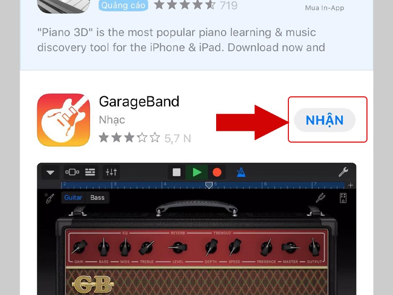 Cách cài nhạc chuông cho iphone bằng GarageBand