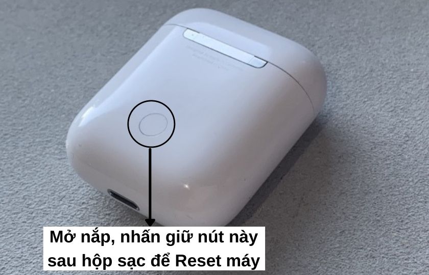 Reset lại Airpods