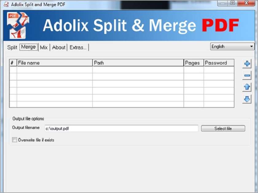 Adolix Split & Merge PDF
