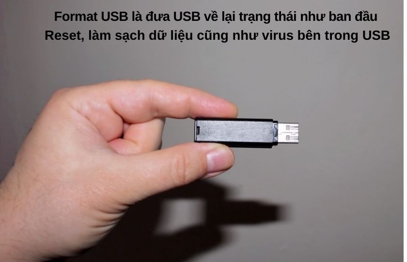 Format USB là gì?