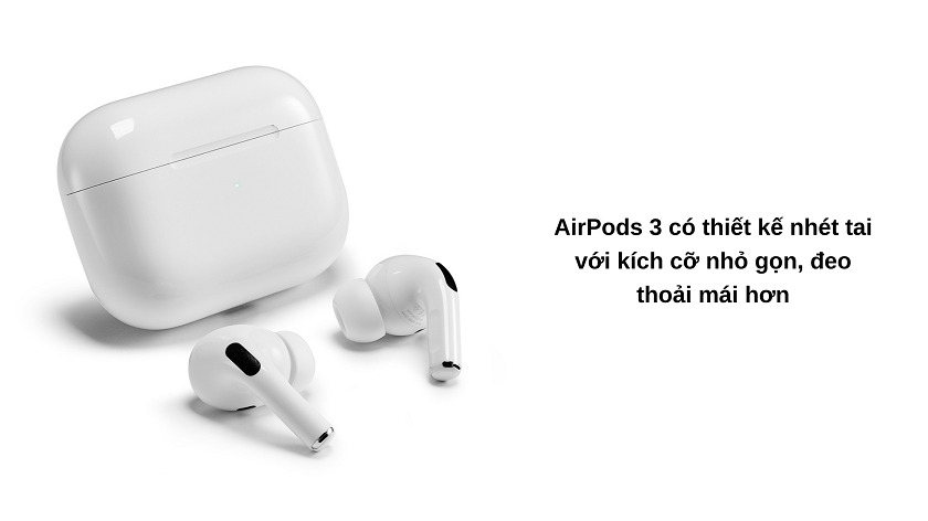 Thiết kế airpods 3