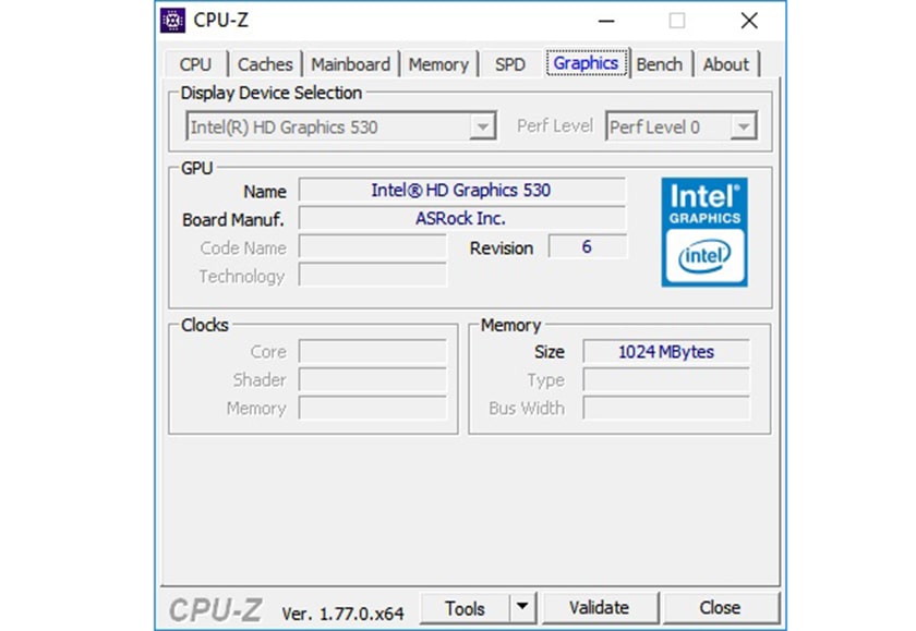 Kiểm tra bằng phần mềm CPU-Z