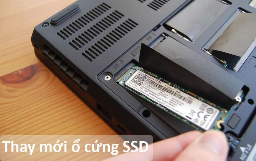 Thay mới ổ cứng SSD