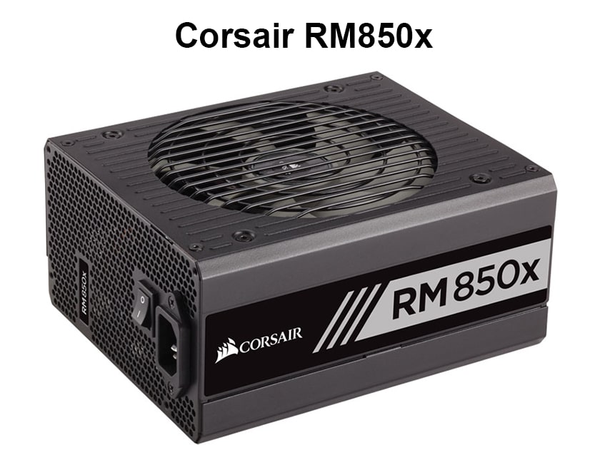 nguồn máy tính PSU tốt nhất - Corsair RM850x