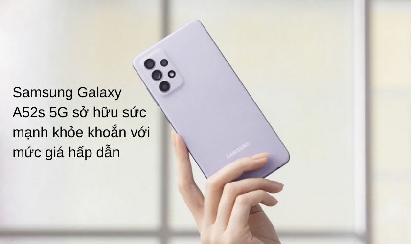 Điện thoại Samsung Galaxy A52s 5G