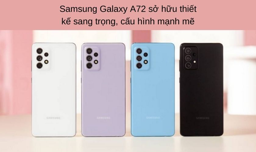 Điện thoại Samsung Galaxy A72