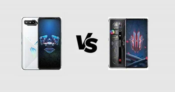 So sánh Nubia Red Magic 6s Pro và Asus ROG Phone 5s chi tiết