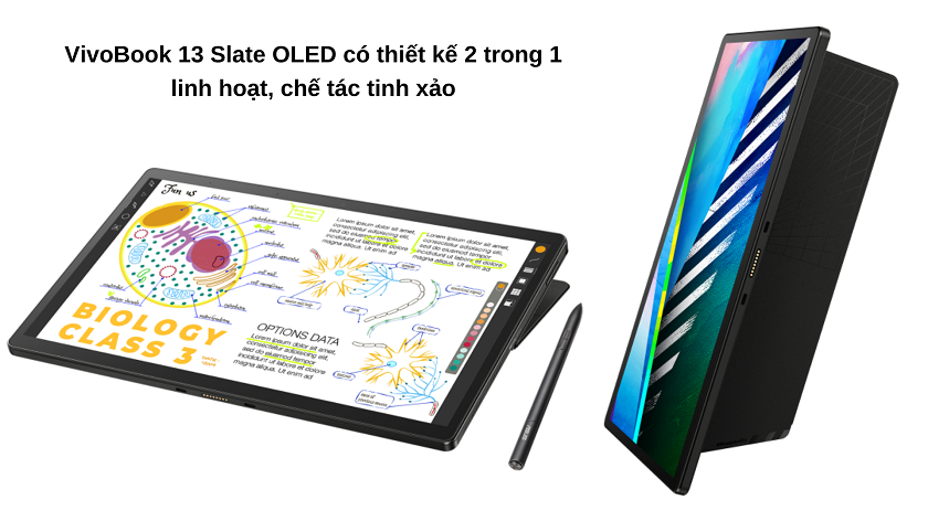 Đánh giá ASUS VivoBook 13 Slate OLED chi tiết nhất