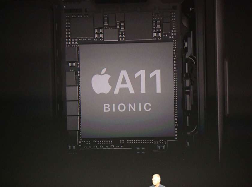 Bộ vi xử lý Apple A11 Bionic 10nm cho tới hiệu suất vượt lên trước trội