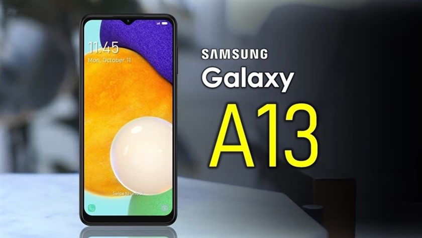 Thiết kế điện thoại Samsung Galaxy A13