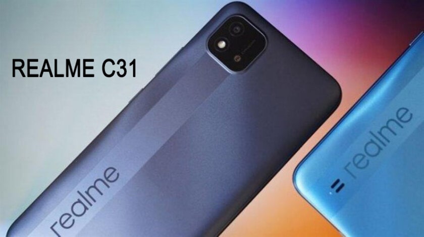 Điện thoại Realme C31 ra mắt