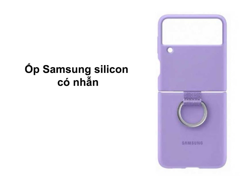 Ốp Samsung silicon có nhẫn