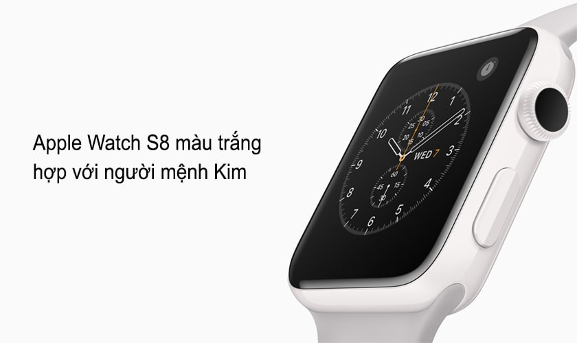 Chọn màu Apple Watch S8 hợp mệnh Kim