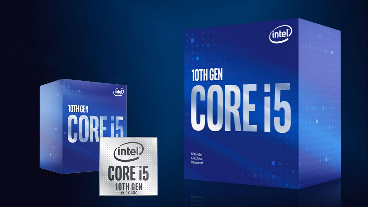 Mua chip intel CPU i3 gen 10105F vs i5 gen 10400F chất lượng, giá rẻ ở đâu?