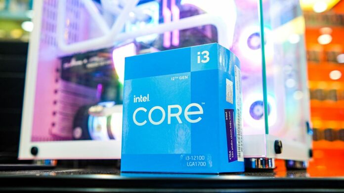 CPU Intel i3 12100 giá bao nhiêu