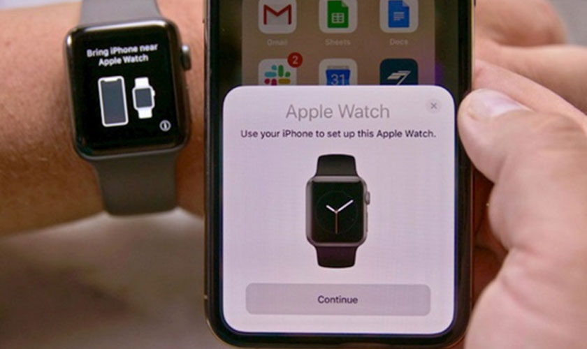 kết nối apple watch với điện thoại