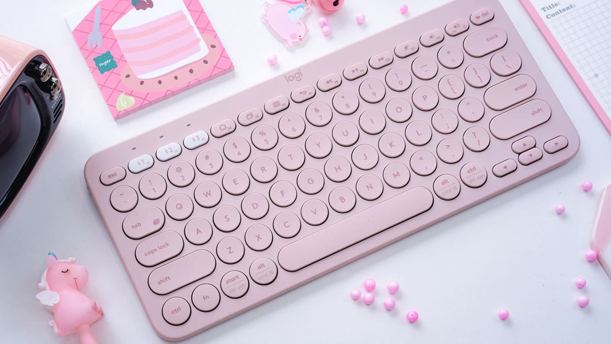 Top 5 bàn phím logitech màu hồng đẹp, giá rẻ nhất năm 2023