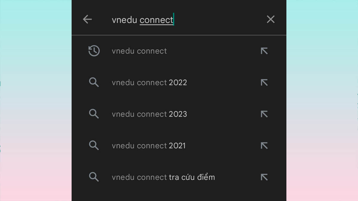 Cách tải vnEdu trên điện thoại Android bước 2