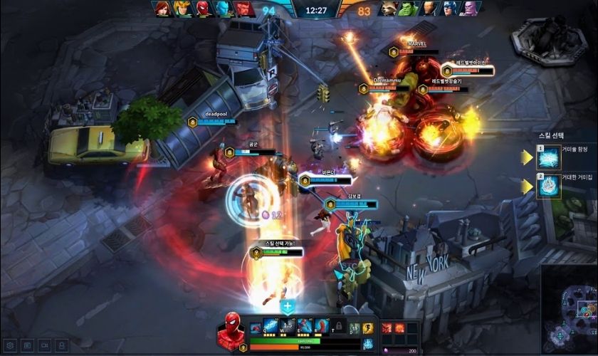 Marvel End Time Arena - Top game MOBA chiến thuật hay trên PC