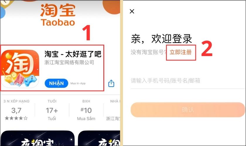 Cách tự order trên web Taobao
