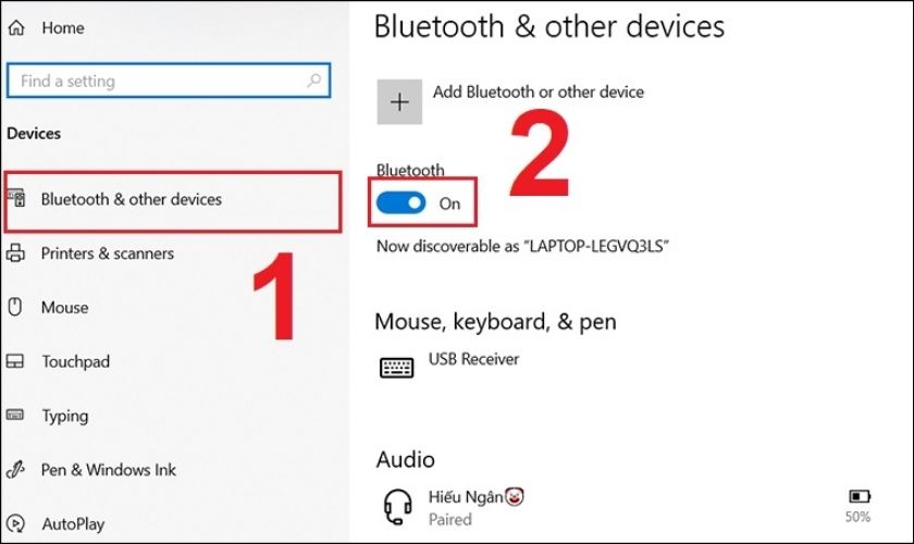 Cách bật bluetooth trên laptop Lenovo