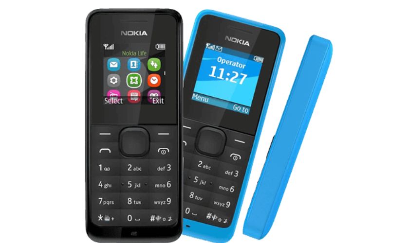 Nokia 105 Single Sim với kích thước nhỏ gọn, dễ dàng mang theo mọi lúc mọi nơi
