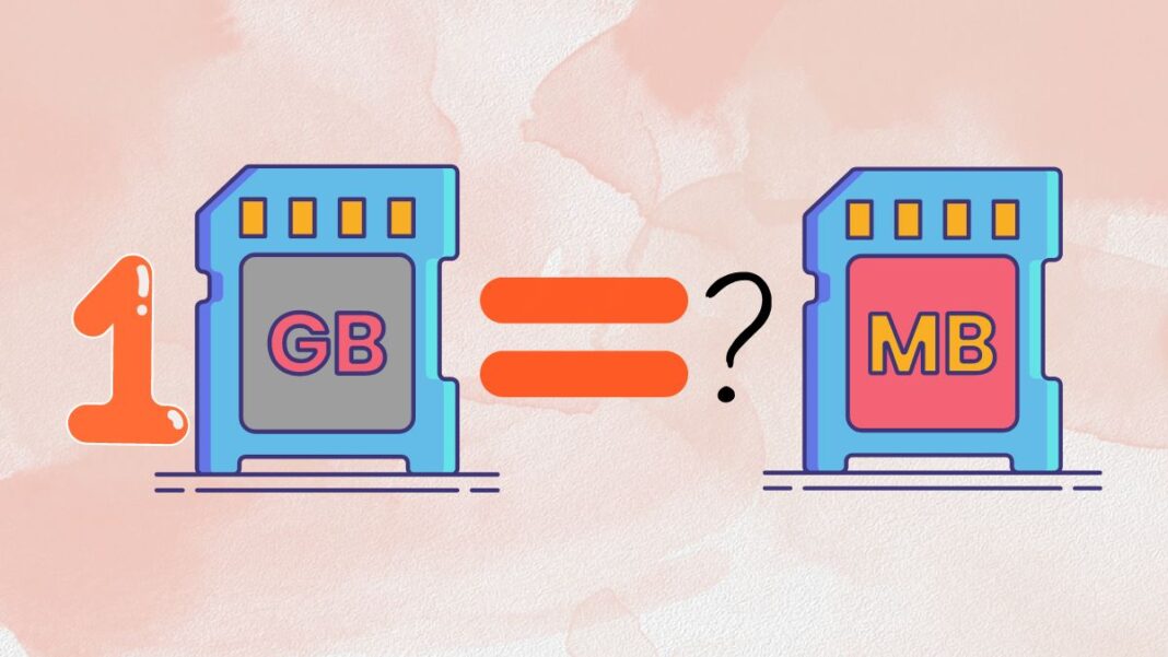 1GB bằng bao nhiêu MB? Cách đổi GB sang MB chính xác nhất
