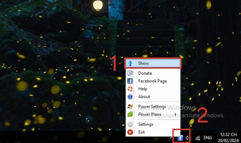 Check tình trạng chai pin laptop bằng phần mềm BatteryCare