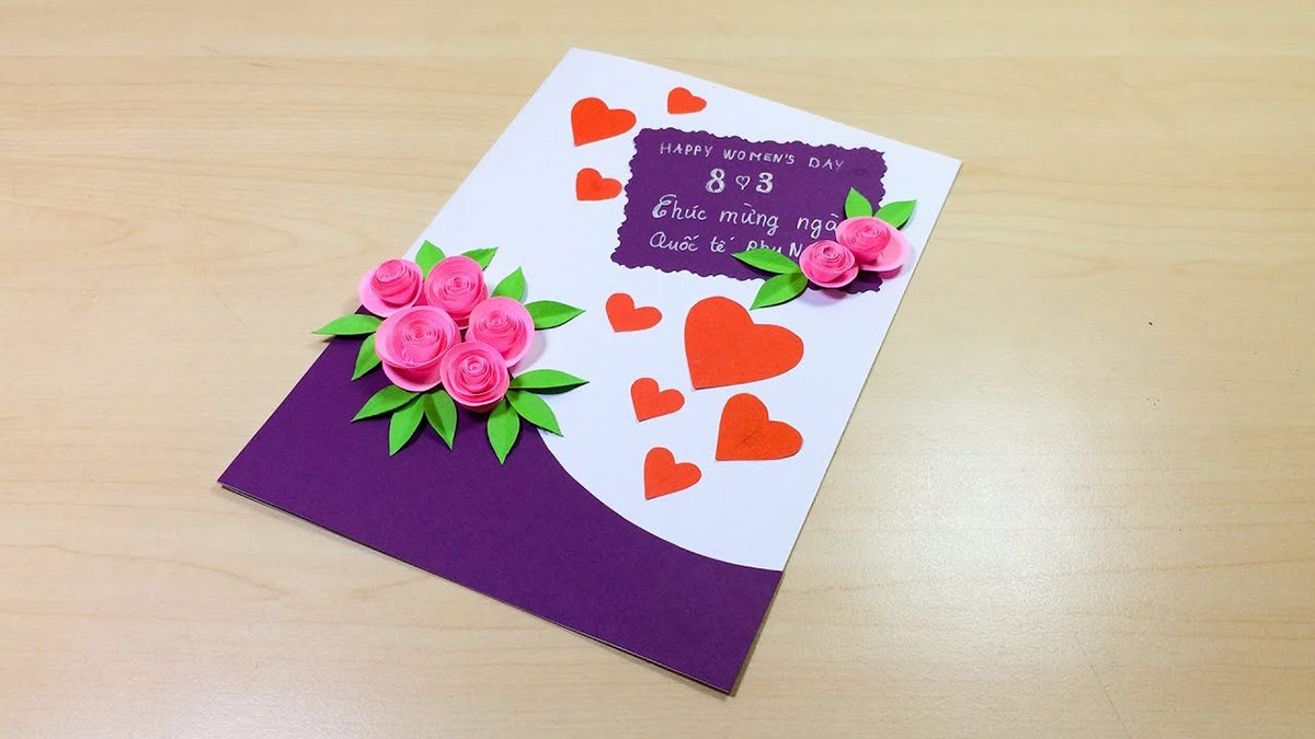 Thiệp hình trái tim