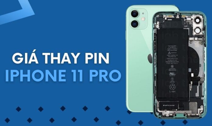 Giá thay pin iPhone 11 Pro